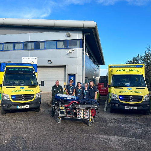 Baby Transport Pod donated to Embrace Transport Team